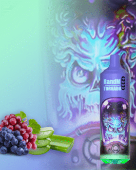 R AND M Tornado Aloe Grape 9000