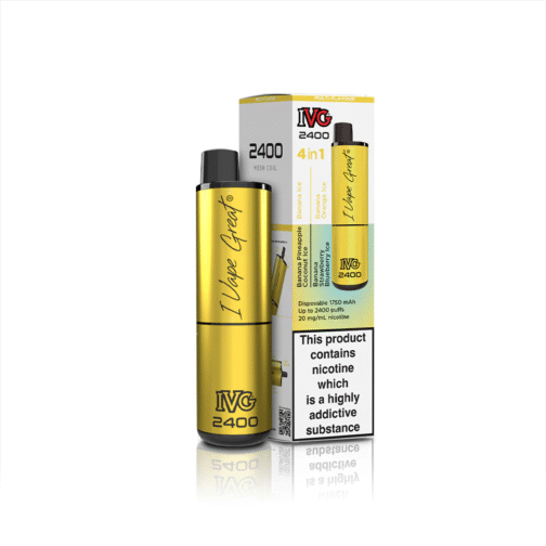 IVG Banana Edition 2400 Puffs (4 in 1)