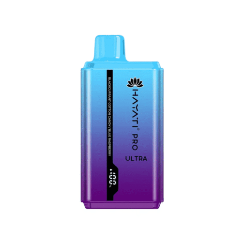 Hayati Pro Ultra 15000 Puffs Black Currant Cotton Candy/Blue Raspberry