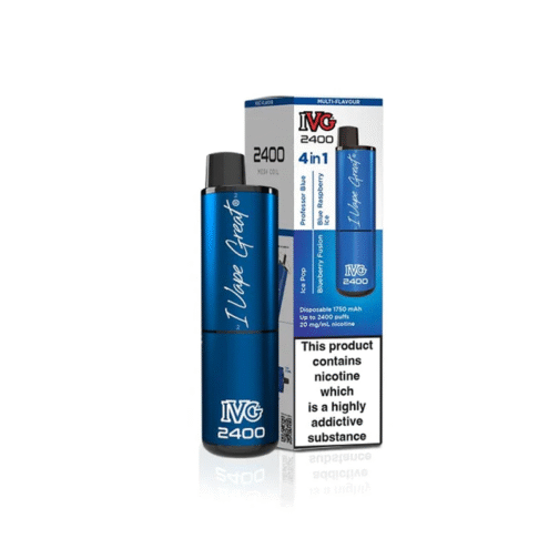 IVG Blue Edition 2400 Puffs (4 in 1)