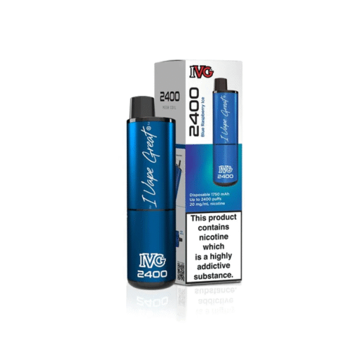 IVG Blue Raspberry Ice 2400 Puffs