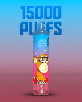 RandM Tornado 15000 Blue Razz Cherry