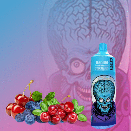 R AND M Tornado Blueberry Cherry Cranberry 9000