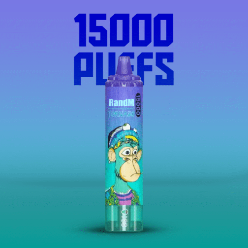 RandM Tornado 15000 Blueberry On Ice
