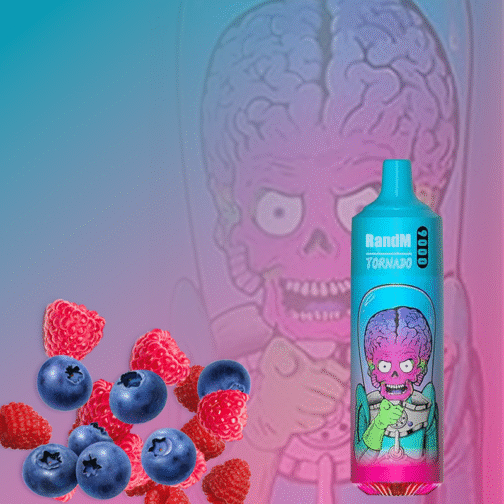 R AND M Tornado Blueberry Raspberry 9000