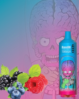 R AND M Tornado Blueberry Sour Raspberry 9000