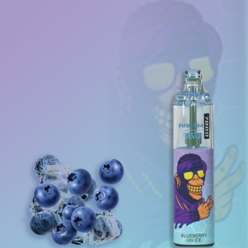 R AND M Tornado Blueberry on Ice