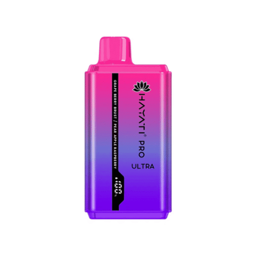 Hayati Pro Ultra 15000 Puffs Grape Berry Brust Pear Apple Raspberry