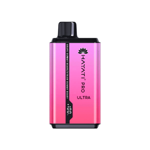 Hayati Pro Ultra 15000 Puffs Grape Gummy Bear / Straw Gummy Bear
