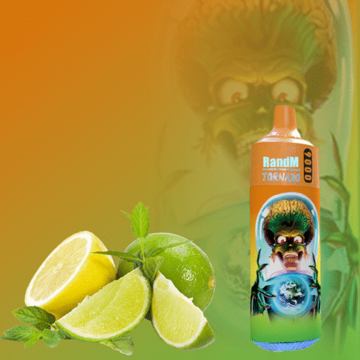 R AND M Tornado Lemon and Lime 9000
