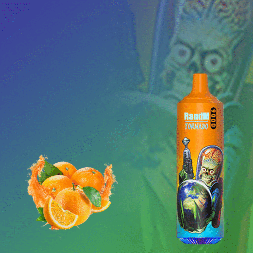 R AND M Tornado Orange Soda 9000