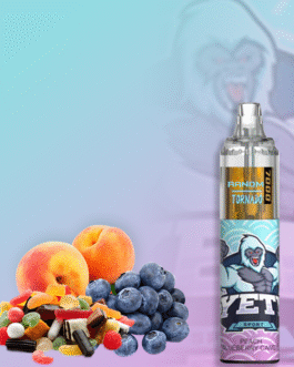R AND M Tornado Peach Blueberry Candy