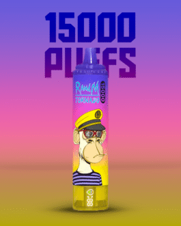 RandM Tornado 15000 Peach Blueberry Candy
