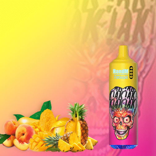 R AND M Tornado Peachy Mango Pineapple 9000