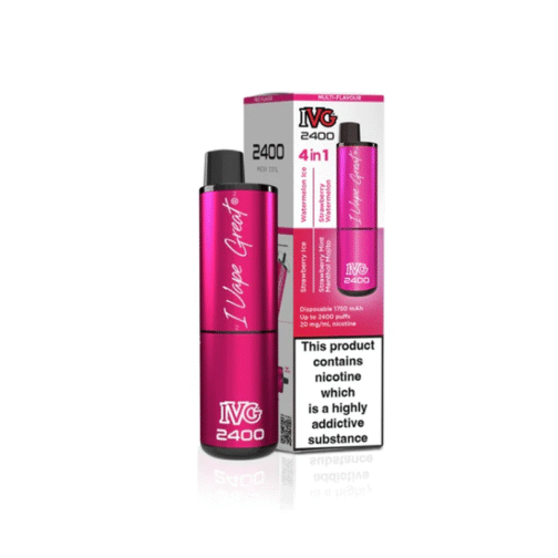 IVG Pink Edition 2400 Puffs (4 in 1)