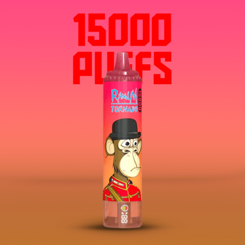 RandM Tornado 15000 Red Energy Ice