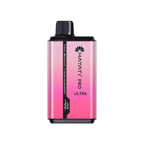 Hayati Pro Ultra 15000 Puffs Straw Grapefruit / Straw Dragonfruit