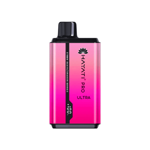 Hayati Pro Ultra 15000 Puffs Straw Guava and Dragon Berries