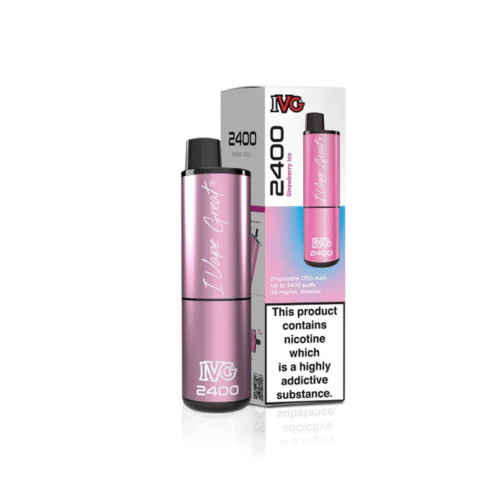 IVG Strawberry Ice 2400 Puffs