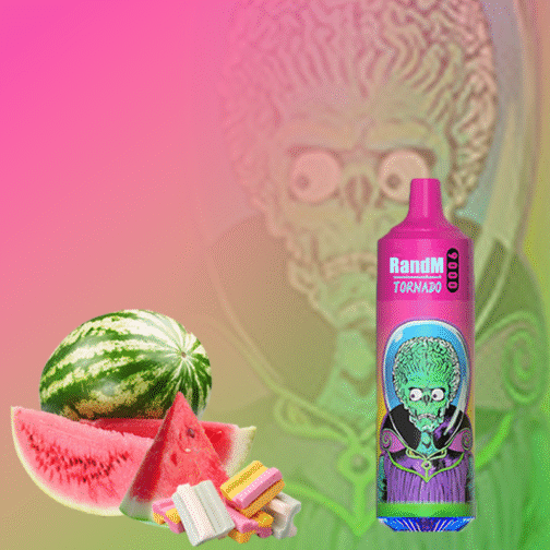 R AND M Tornado Watermelon Bubblegum 9000