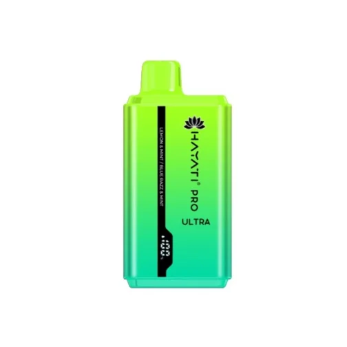 Hayati Pro Ultra 15000 Puffs Lemon Mint Blue Razz Mint